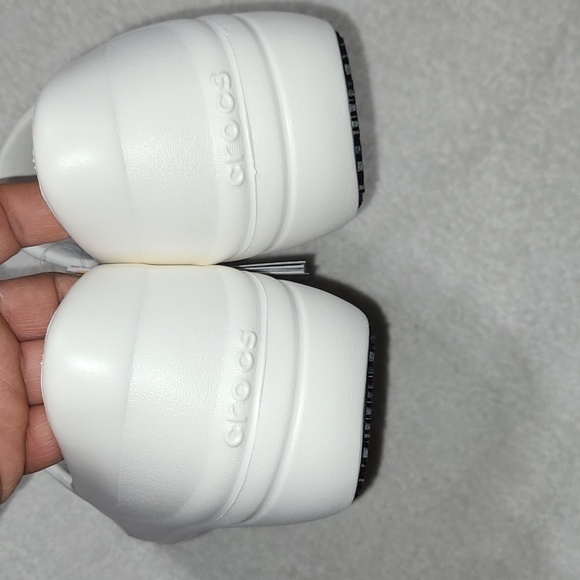 Crocs At Work Womens White Neria Pro II Slip On Clogs Shoes Size 10 - Picture 4 of 6